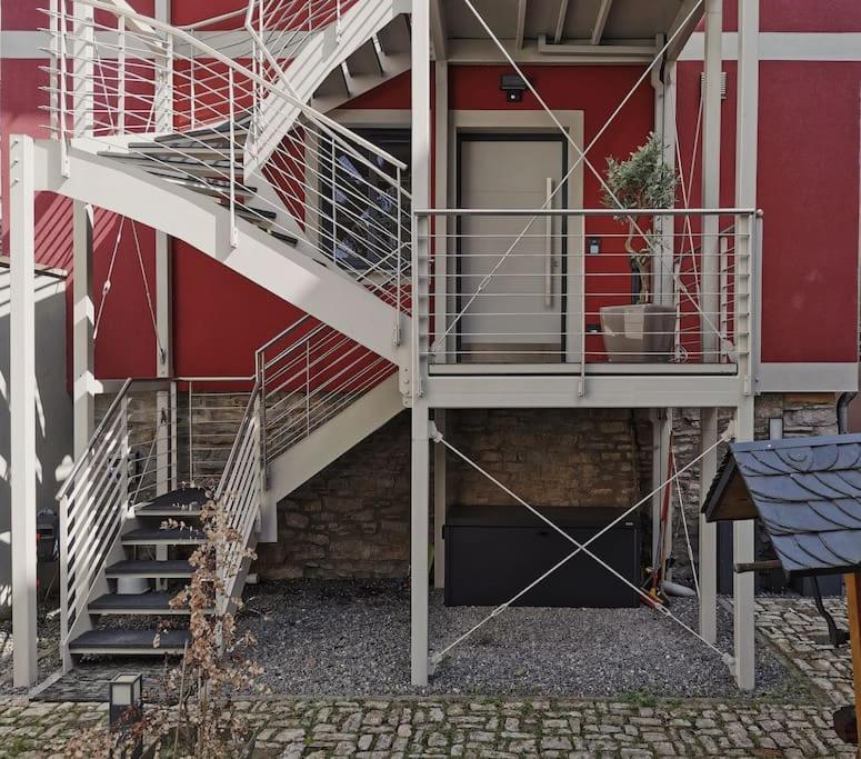 Ferienwohnung Im Bruehl Erfurt Esterno foto