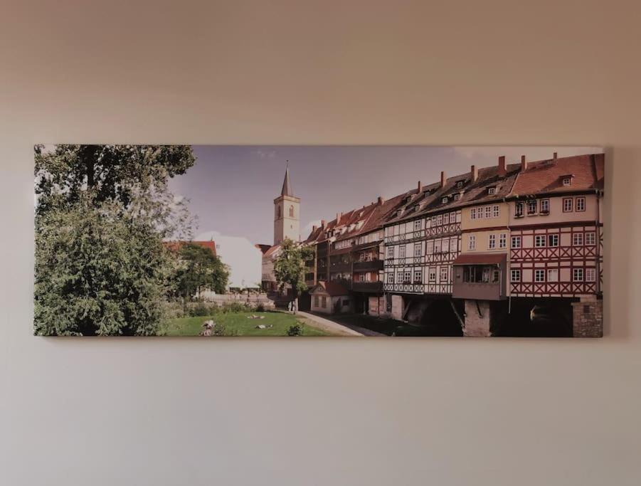 Ferienwohnung Im Bruehl Erfurt Esterno foto