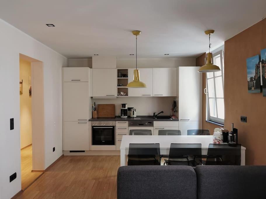 Ferienwohnung Im Bruehl Erfurt Esterno foto